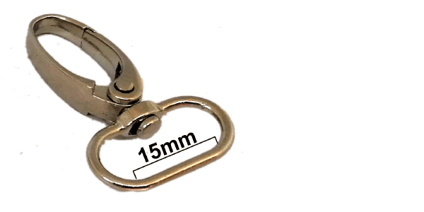 13mm Lobster Clasp Snap Hook with O-Ring - Trimming Shop