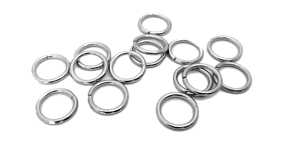 Jump ring 12mm, 50g bag ~110pcs (Large)