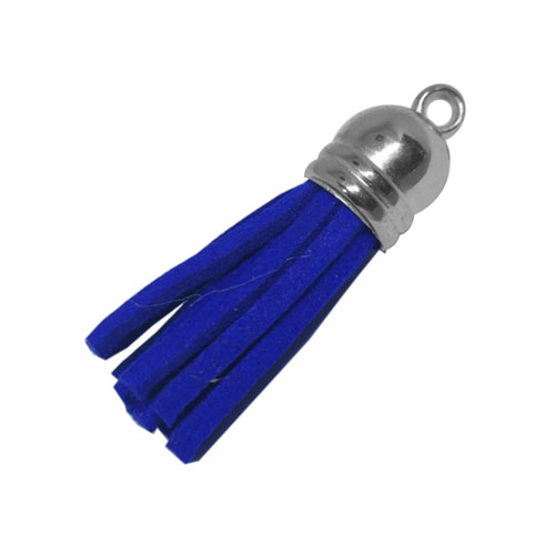 Tassel Royal Blue with Silver cap