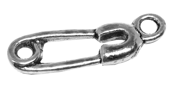 Charm, 18 Identical Safety Pins