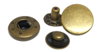 Press Stud 12.5mm Antique Brass